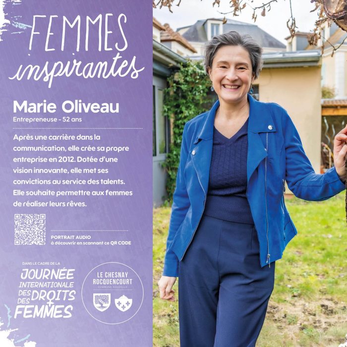 Femmes inspirantes du Chesnay : Portrait audio de Marie Oliveau